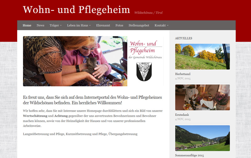 wohn-und pflegeheim wildschönau